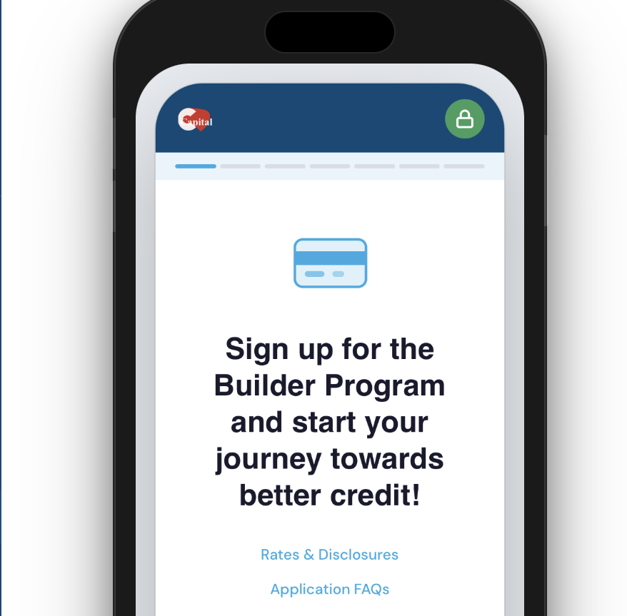 Capital One Credit Monitoring and Management App UX annotation user journey