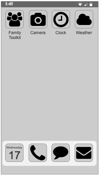 Proof of concept screen 1